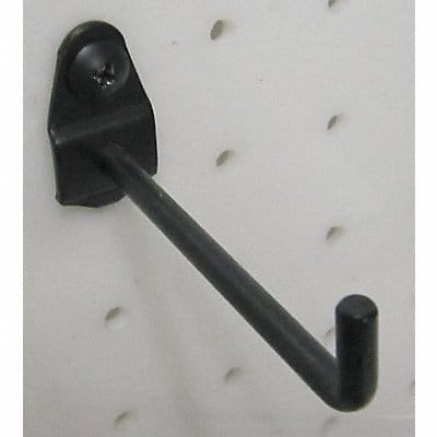 G0566 Single Rod Pegboard Hook 6 in L PK10