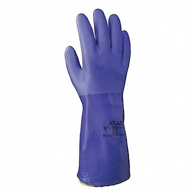 D6121 Chem Restnt Gloves Blue Sz M PR