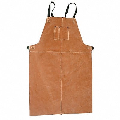 Welding Bib Apron Leather 36 x 24 In