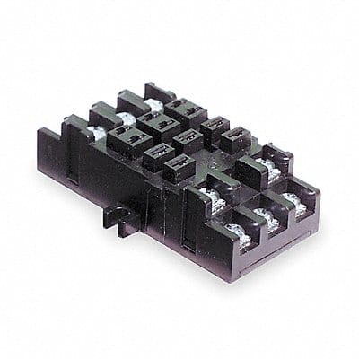 Relay Socket Square 11 Pins 30 A