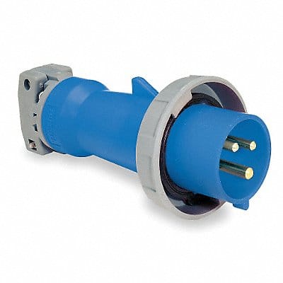 IEC Pin and Sleeve Plug 20 A Blue 2Pl