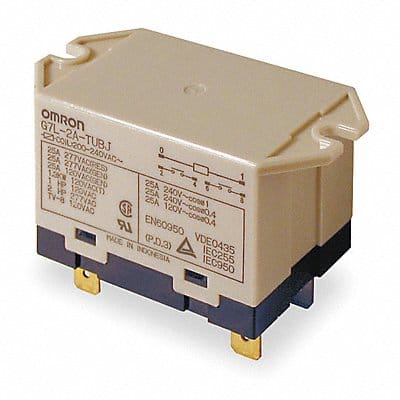 H8117 Enclosed Power Relay 6 Pn 240VAC DPST-NO