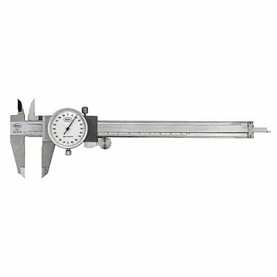 Dial Caliper 0-150mm 0.01mm Grad White