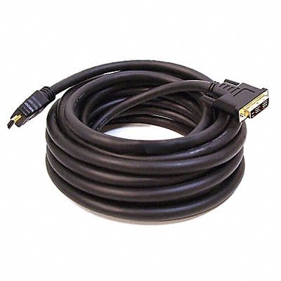 HDMI-DVI Cables Black 25 ft 26AWG