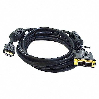 HDMI-DVI Cables Black 6 ft 28AWG