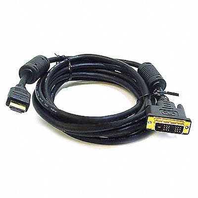 HDMI-DVI Cables Black 15 ft 28AWG