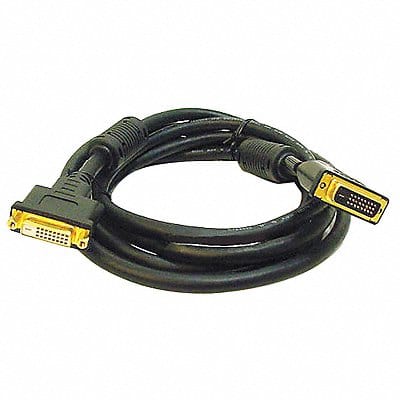 Computer Cord DVI-D DualLink M to F 6ft