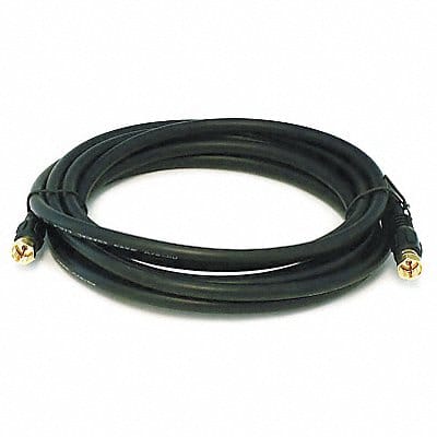 Coaxial Cable RG-6 12 ft Black