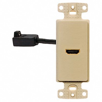 Video Wall Plate and Jack HDMI Ivory