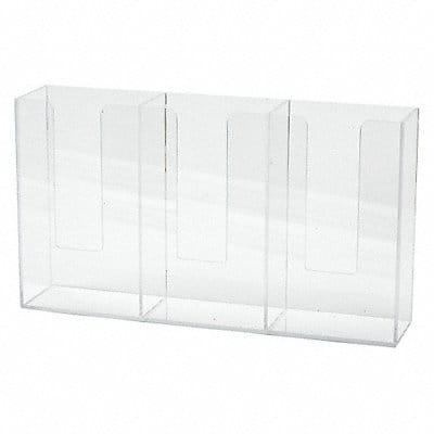 Horizontal Glove Dispenr Acrylic 3 Boxes