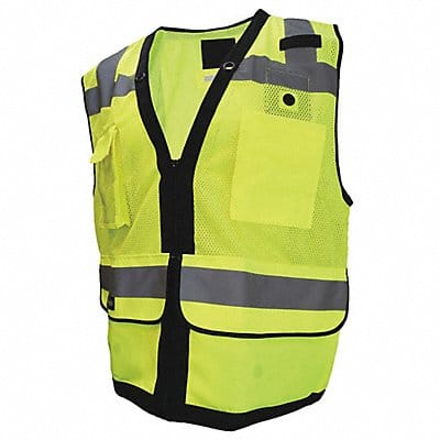 Safety Tether Vest Heavy Duty Green 4X