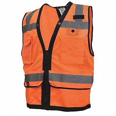 Safety Tether Vest Heavy Duty Orange 5X