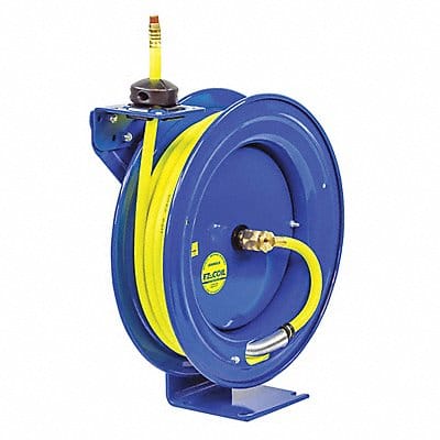 Spring Return Hose Reel 3/8 MNPT 25 ft