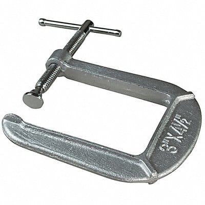 C-Clamp 3 in Maximum Opening Gray