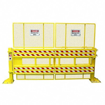 Safety Gate Manual Steel 10 ft Gate W