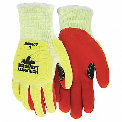 Coated Gloves 2XL knit Cuff PK12