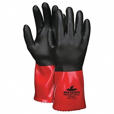 Chemical Resistant Glove M Blck/Red PK12