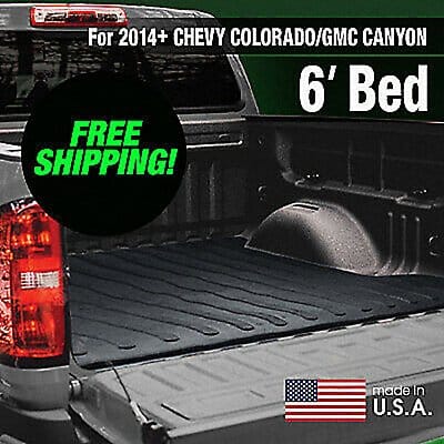 Truck Bed Mat Black Unfinished Rubber