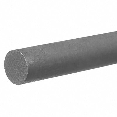 K6521 Plastic Rod CPVC 1/2 Dia 1ftL Gray