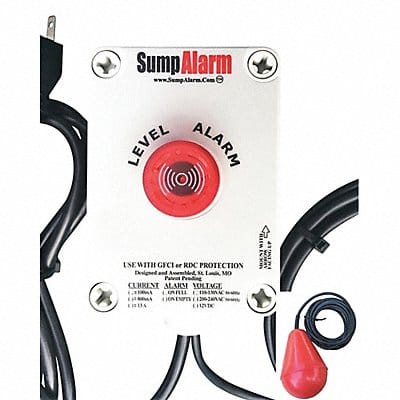 High Water Alarm LED 90dB Horn 33 ft.