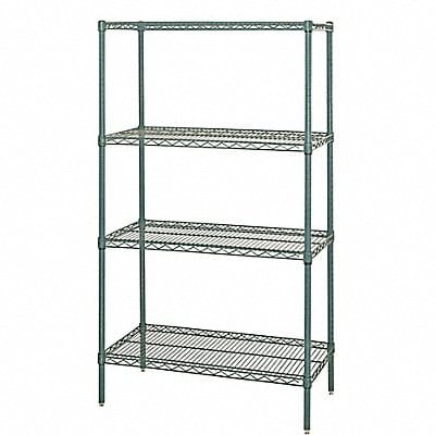 Wire Shelving 36 in Overall Depth