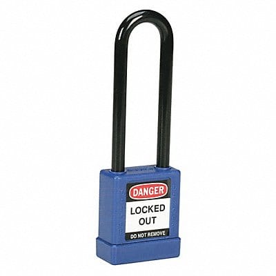 Lockout Safety Padlock 3 Blue