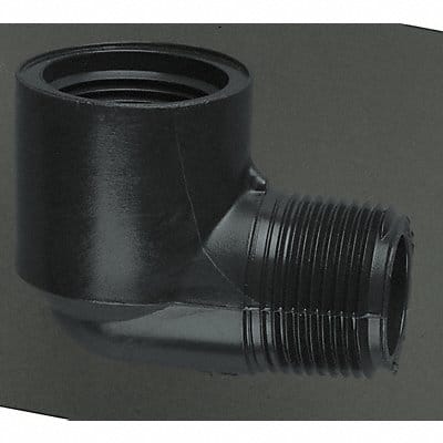 90 Elbow Polyethylene 3/4 in NPT SCH 40