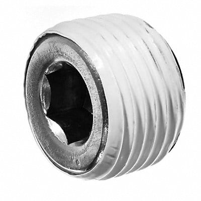 Hex Socket Plug 304 SS 1/8 MNPT