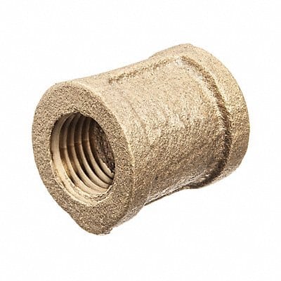 Coupling Brass 4 in Pipe Size FNPT