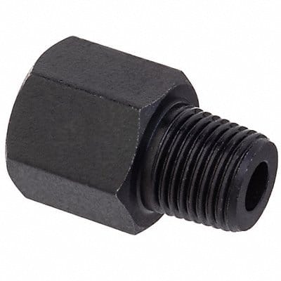 Adapter Black Zinc-Plated Brass 1/8 in