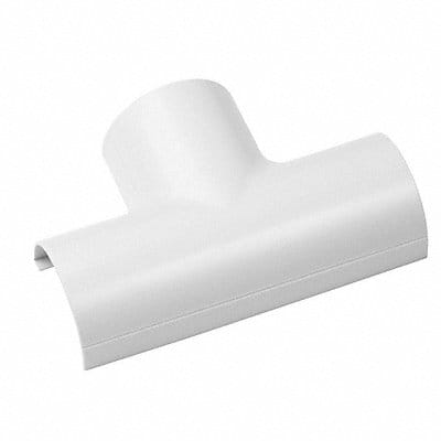 Tee PVC White Clip Over