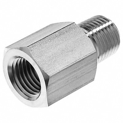 Straight Adapter Steel 1/2 in NPT