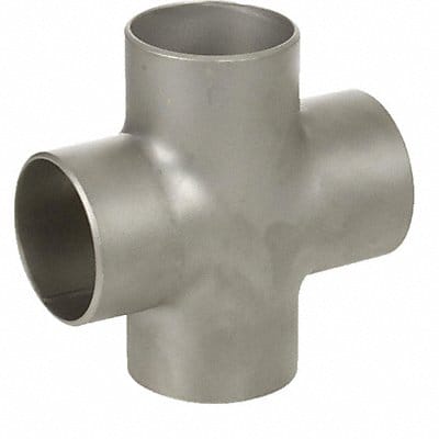 Cross 304 SS 2 in Pipe Size Buttweld