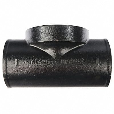 Test Tee Cast Iron 4 in Pipe Size Socket