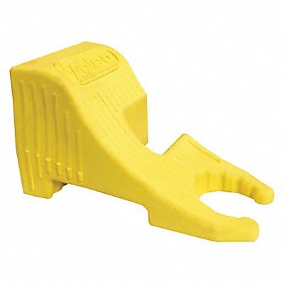 Door Wedge Yellow 4 in L PK 6