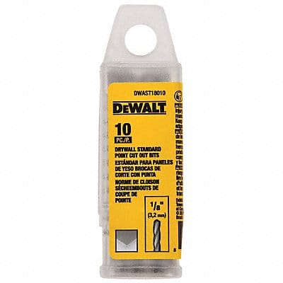 Cut Out Bit 1/8 Drywall Standard PK10