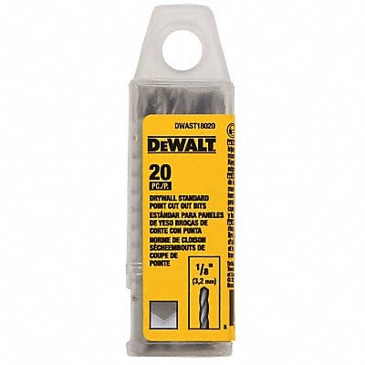 Cut Out Bit 1/8 Drywall Standard PK20