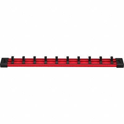 Socket Rail Red/Blk For Socket Size 1/4