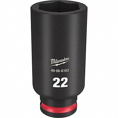 Deep Impact Socket Steel 22 mm