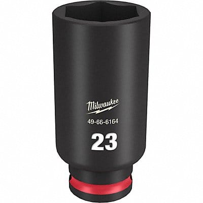 Deep Impact Socket Steel 23 mm