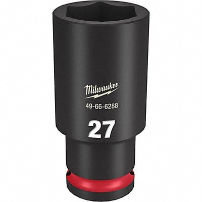 Deep Impact Socket Steel 27 mm