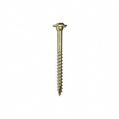 Deck Screw 1/4 Steel 3 1/8 L PK500