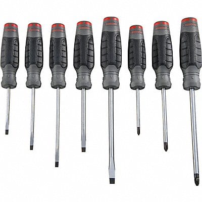 Screwdriver Sets Cushion Grip 8 Pieces