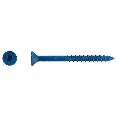 Concrete Anchor Screw Flat 1/4 in PK100