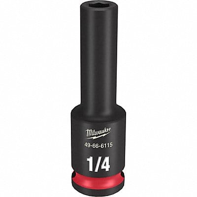 Deep Impact Socket Steel 1/4