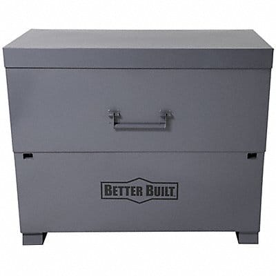 Piano-Style Jobsite Box 49 in Gray