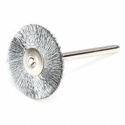 Miniature Wheel Brush Crimped Wire 1