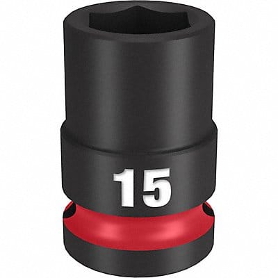 Standard Impact Socket Steel 15 mm