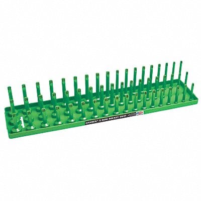 Socket Tray Green Plastic