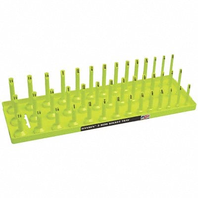 Socket Tray Yellow Plastic